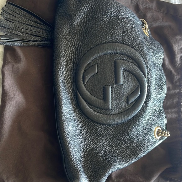 Black Gucci purse - Picture 1 of 10